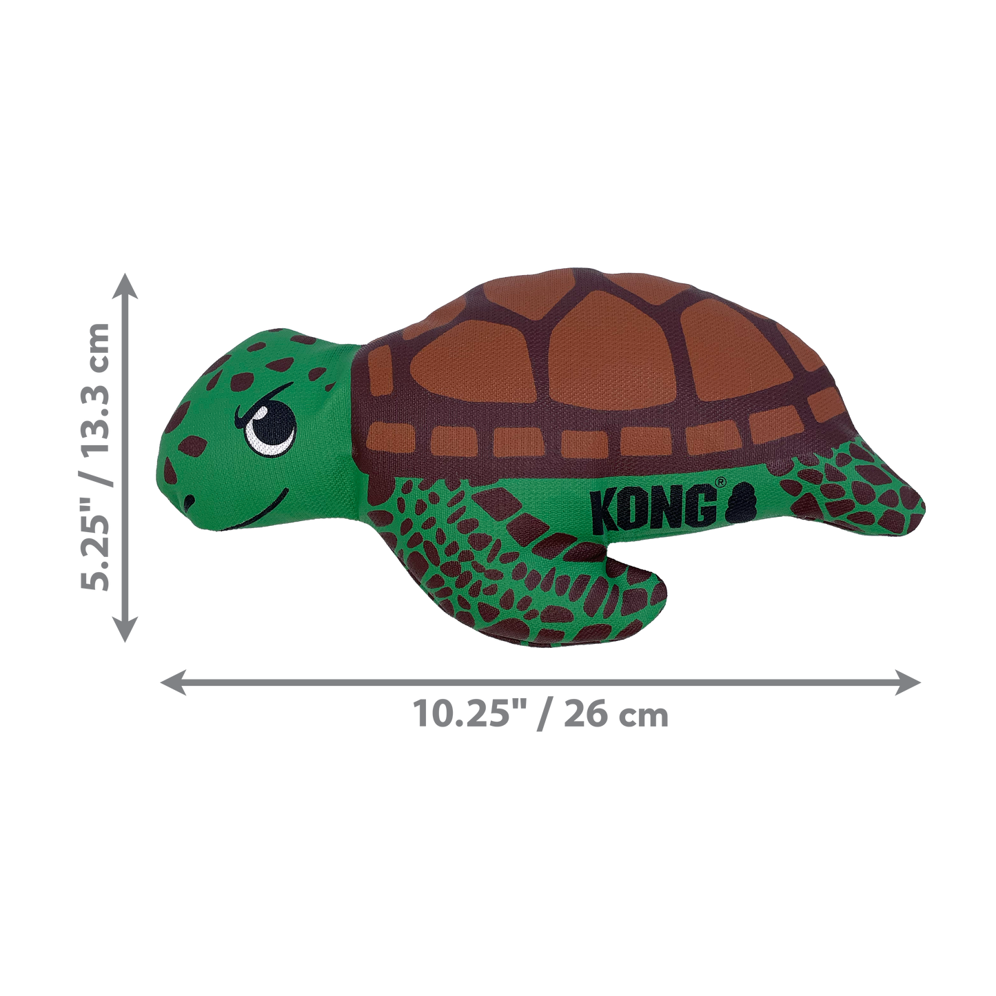 KONG Maxx Turtle - Tough, Durable, Squeaky Toy for Dogs