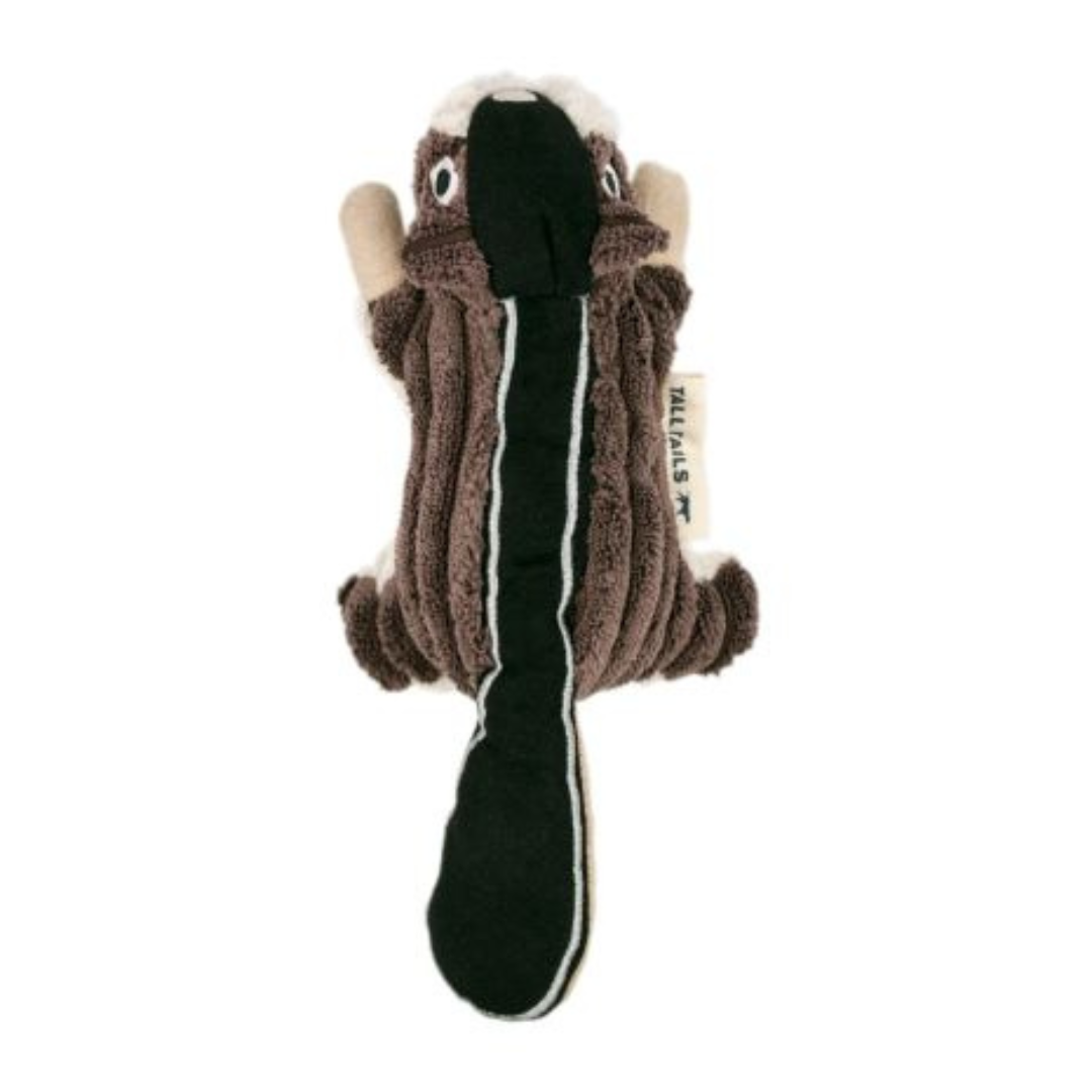 Tall Tails Plush Chipmunk Plush - Soft Squeaky Toy for Dogs