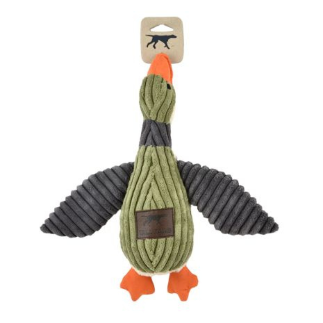 Tall Tails Plush Duck - - Durable, Squeaky Toy for Dogs
