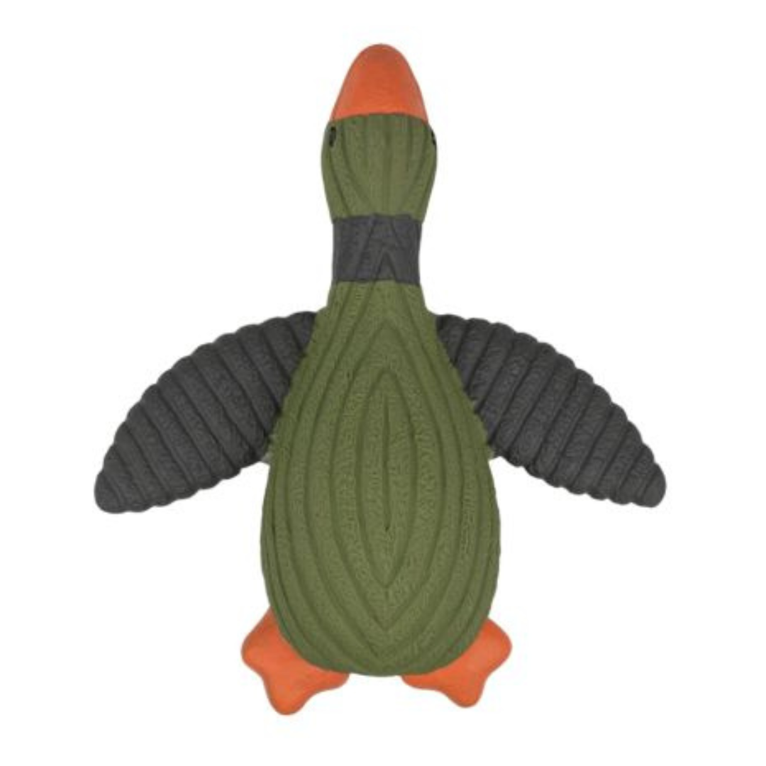 Tall Tails Soft Natural Latex Duck ¨C Durable, Squeaky Toy for Dogs