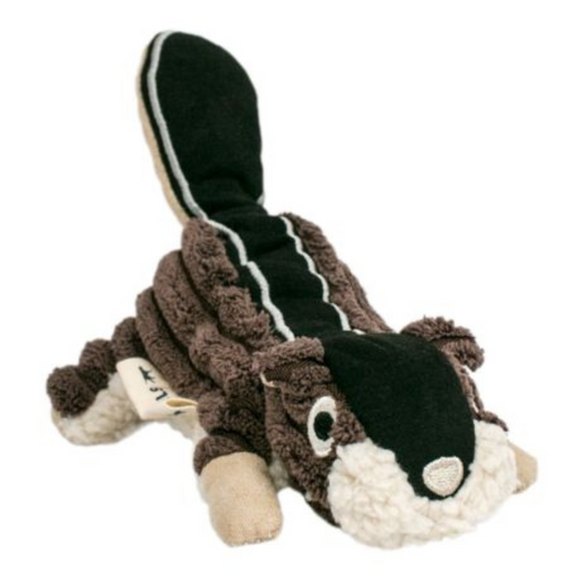 Tall Tails Plush Chipmunk Plush - Soft Squeaky Toy for Dogs